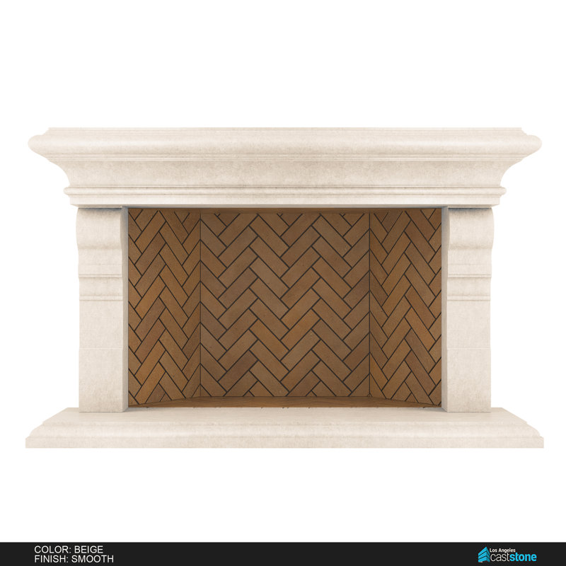 Los Angeles Cast Stone Areni Fireplace Surround Wayfair